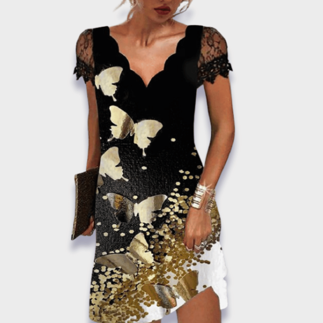 Bauchweg Kleid Damen Elegant | Abendkleid Damen Figurformend | Festkleid Damen Komfort