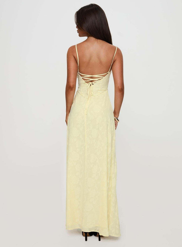 Maxikleid Damen Blumen Spaghettiträger | Hochzeitsgast Kleid Damen Rückenfrei | Sommerkleid Damen Lang Schnürung