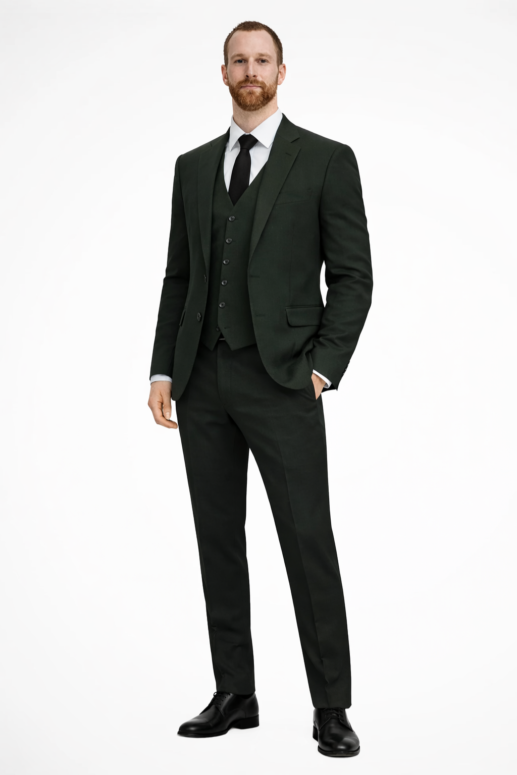 Herren Anzug Dreiteiler Leinen | Blazer Weste Hose Hochzeit | Hochzeitsanzug Hellblau Elegant