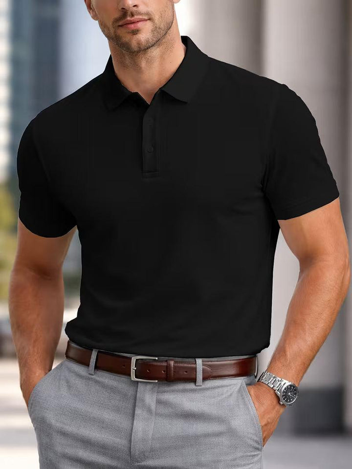 Freizeithemd Herren Einfarbig | Männer Sommerhemd Sportlich | Casual Hemd Kurzarm Schlicht