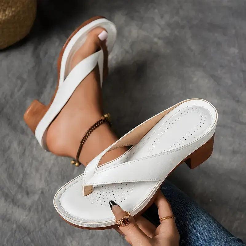 Hausschuhe Damen mit Absatz | Pantoffel Damen Bequem | Elegante Slipper Hausschuhe