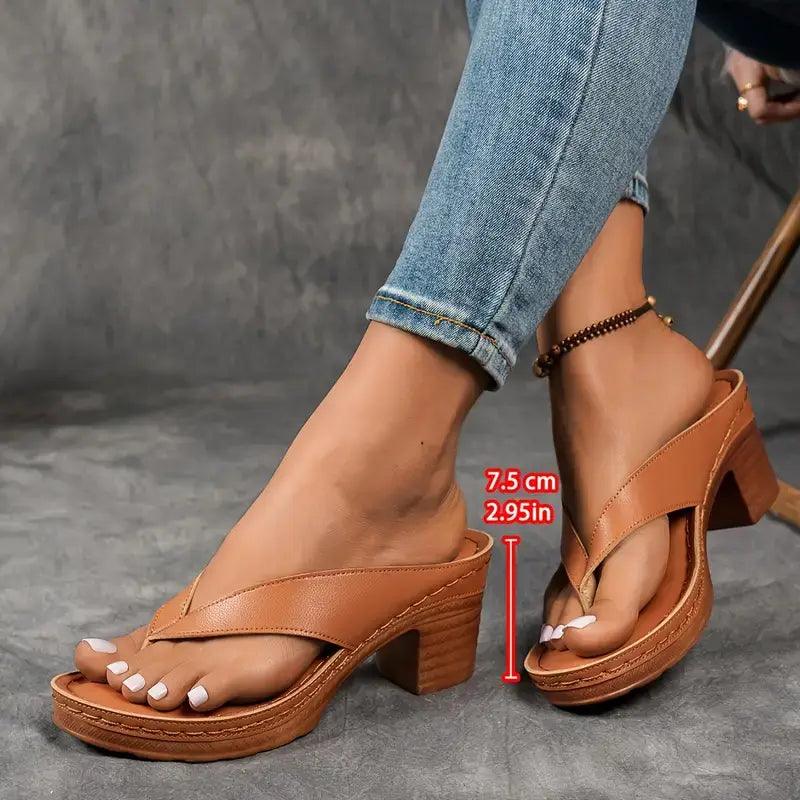 Hausschuhe Damen mit Absatz | Pantoffel Damen Bequem | Elegante Slipper Hausschuhe