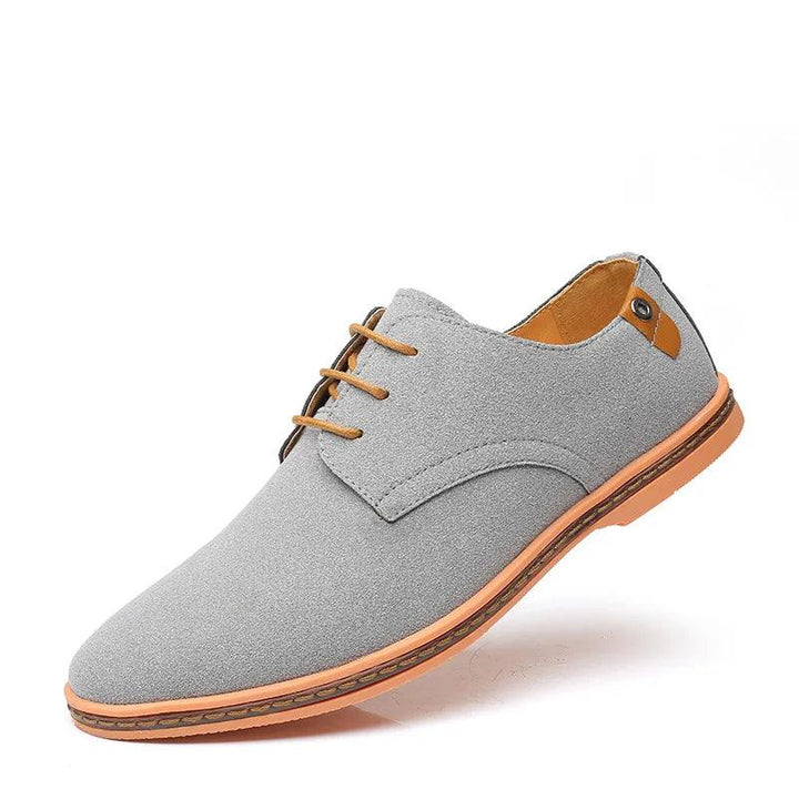 Oxford Schuhe Herren Wildleder | Elegante Herrenschuhe Formal | Business Schuhe Herren Klassisch