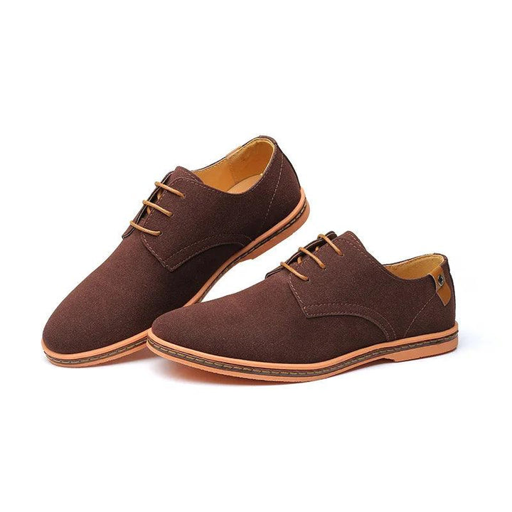 Oxford Schuhe Herren Wildleder | Elegante Herrenschuhe Formal | Business Schuhe Herren Klassisch
