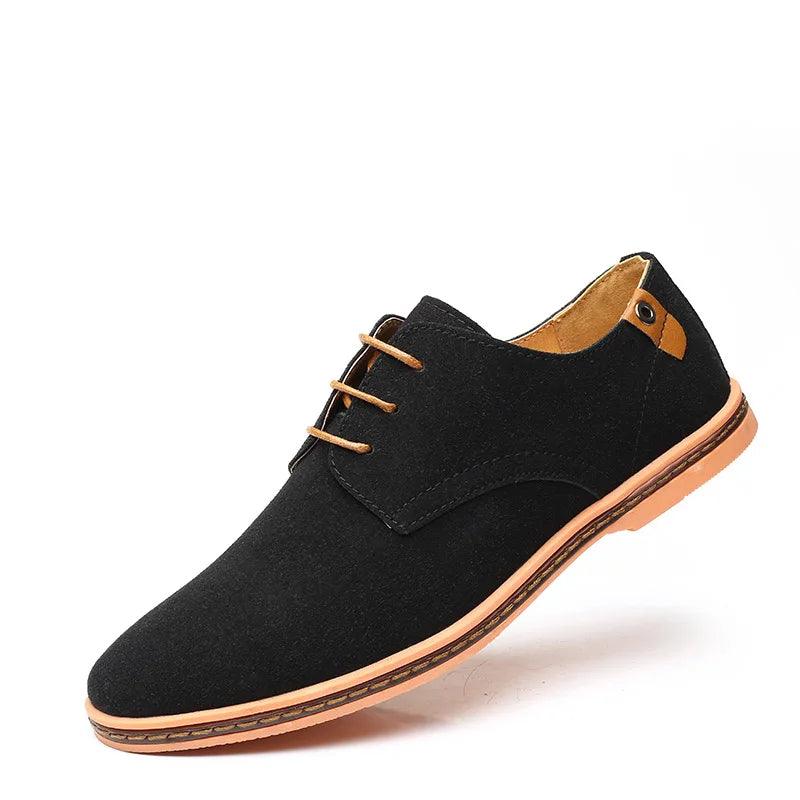 Oxford Schuhe Herren Wildleder | Elegante Herrenschuhe Formal | Business Schuhe Herren Klassisch