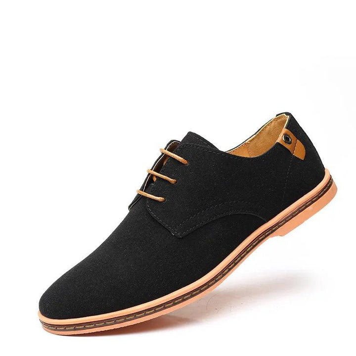 Oxford Schuhe Herren Wildleder | Elegante Herrenschuhe Formal | Business Schuhe Herren Klassisch