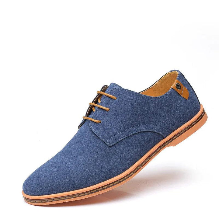 Oxford Schuhe Herren Wildleder | Elegante Herrenschuhe Formal | Business Schuhe Herren Klassisch