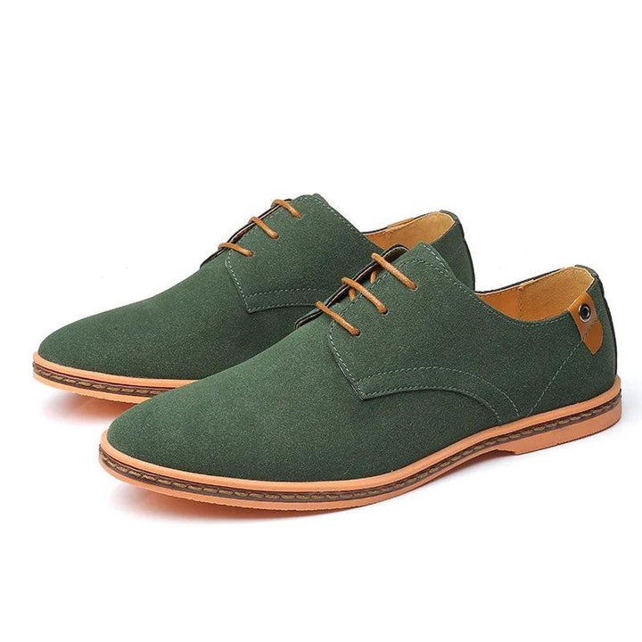 Oxford Schuhe Herren Wildleder | Elegante Herrenschuhe Formal | Business Schuhe Herren Klassisch