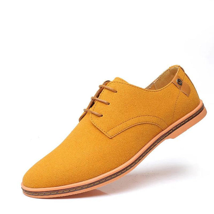 Oxford Schuhe Herren Wildleder | Elegante Herrenschuhe Formal | Business Schuhe Herren Klassisch