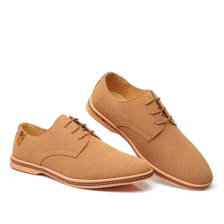 Oxford Schuhe Herren Wildleder | Elegante Herrenschuhe Formal | Business Schuhe Herren Klassisch