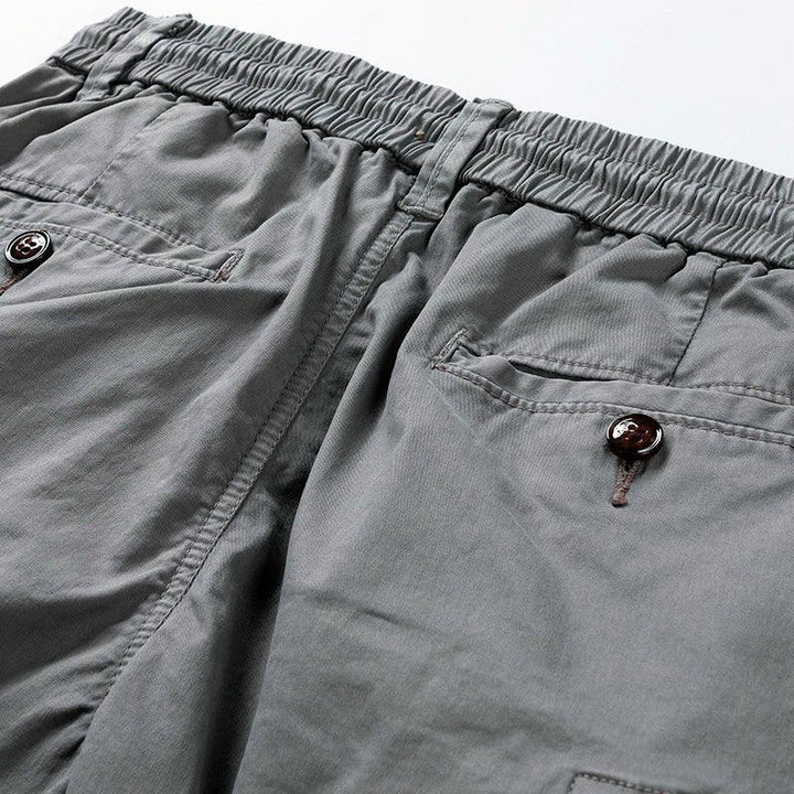 Cargo Shorts Herren Kordelzug | Bermuda Shorts Herren Taschen | Freizeitshorts Herren Cargo