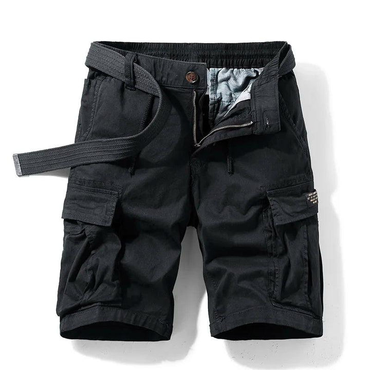 Cargo Shorts Herren Kordelzug | Bermuda Shorts Herren Taschen | Freizeitshorts Herren Cargo