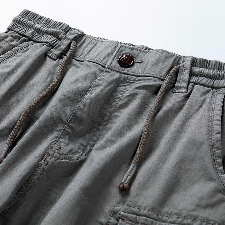 Cargo Shorts Herren Kordelzug | Bermuda Shorts Herren Taschen | Freizeitshorts Herren Cargo