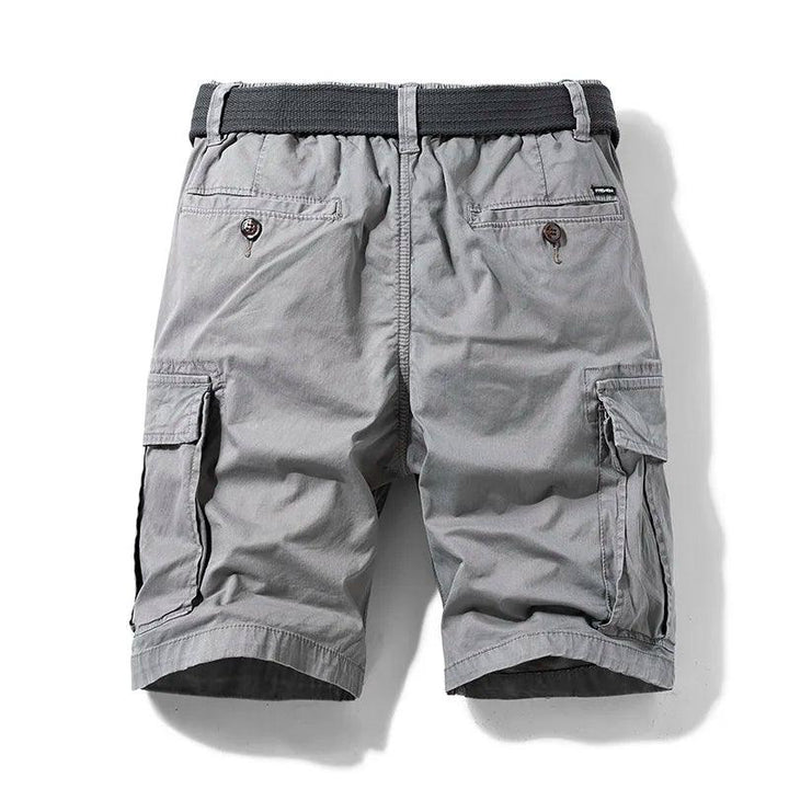 Cargo Shorts Herren Kordelzug | Bermuda Shorts Herren Taschen | Freizeitshorts Herren Cargo