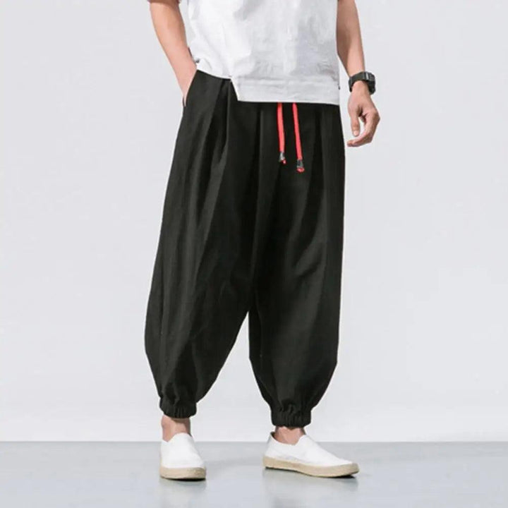 Stride Women's Jogger Pants | Soft Cotton-Linen Blend, Relaxed Fit 3
