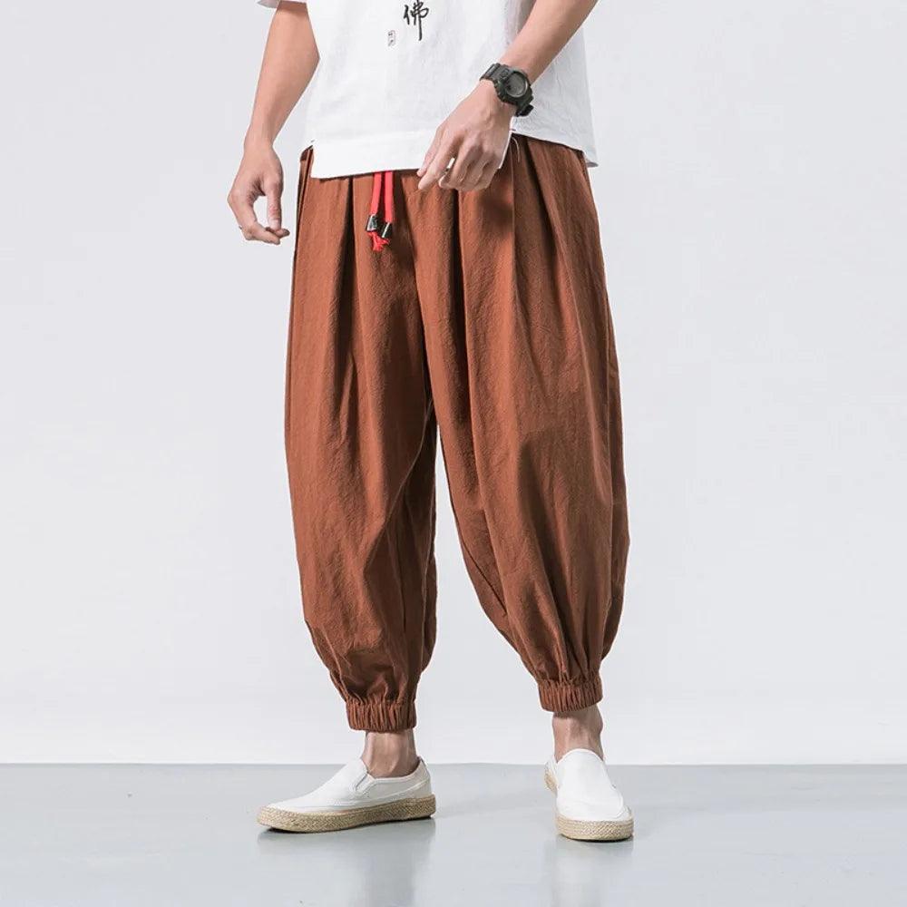 Stride Women's Jogger Pants | Soft Cotton-Linen Blend, Relaxed Fit 6