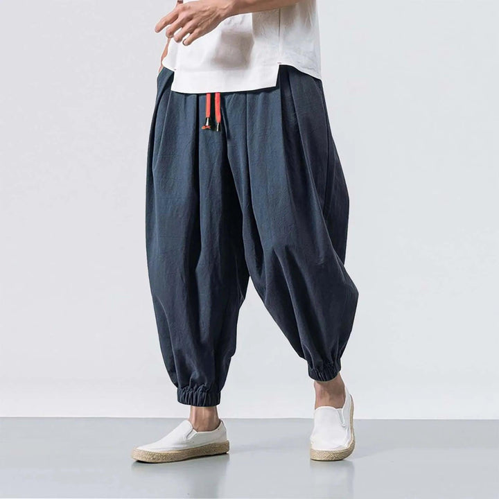 Stride Women's Jogger Pants | Soft Cotton-Linen Blend, Relaxed Fit 7