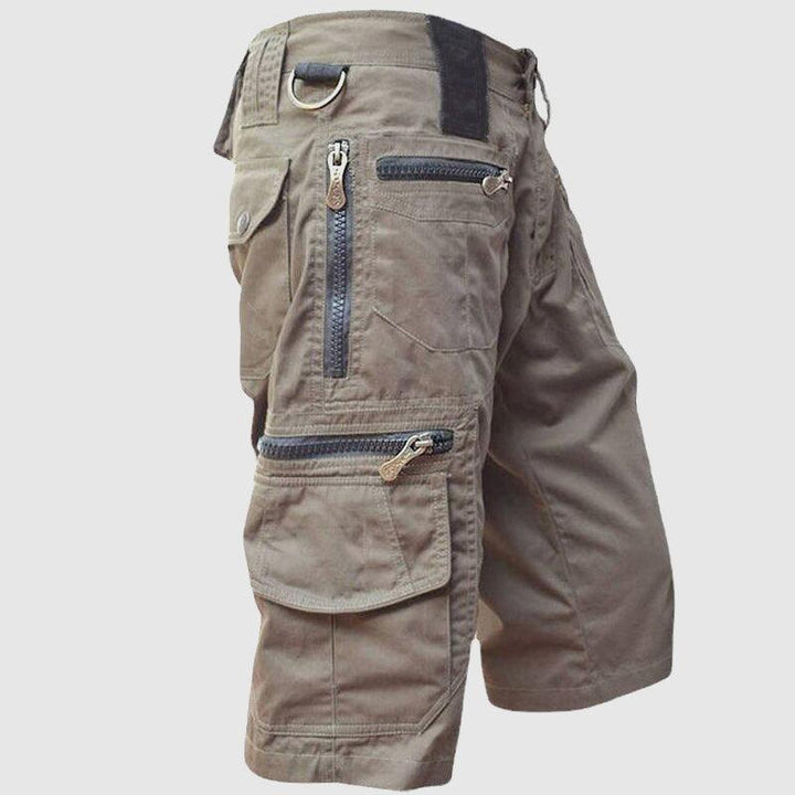 Cargo Shorts Herren Reissverschluss | Utility Shorts Herren Multi-Pocket | Bermuda Cargo Herren Robust