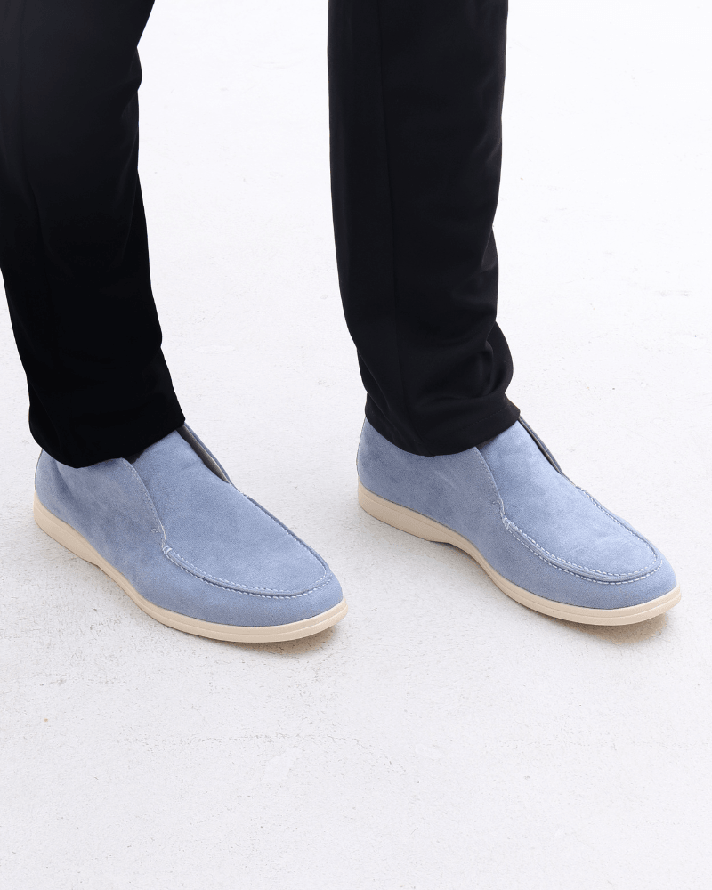 Loafer Herren Wildleder | Slipper Herren Klassisch | Herren Mokassin Slip-On