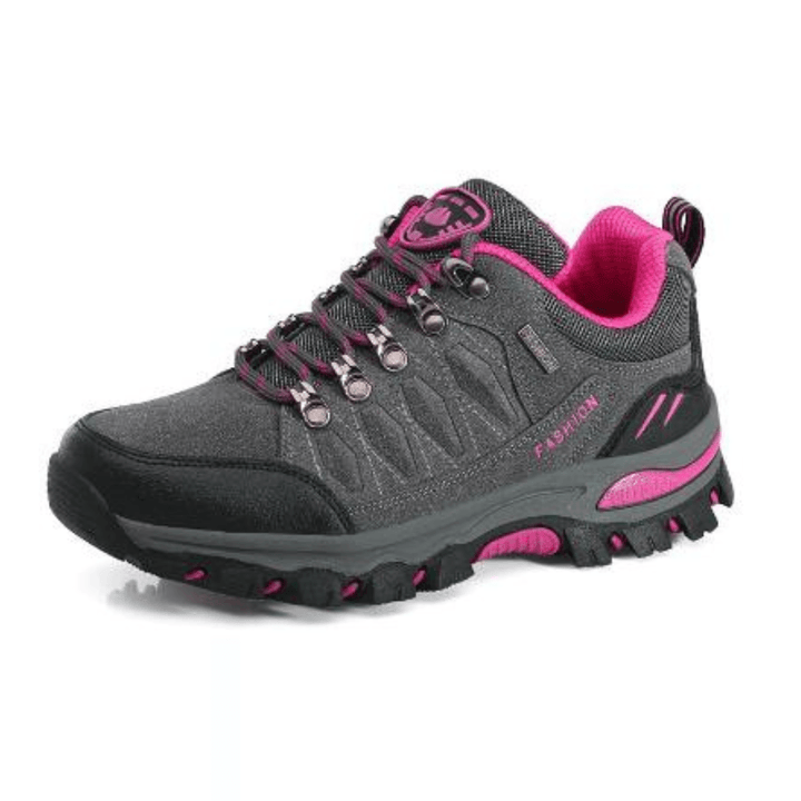 Wanderschuhe Damen Wasserdicht | Outdoorschuhe Damen Leder | Trekkingschuhe Damen Griffig