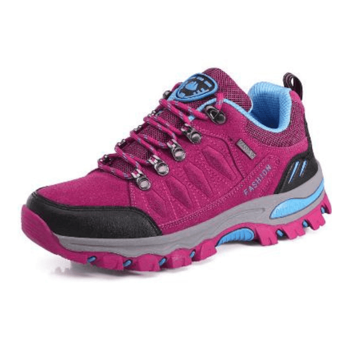 Wanderschuhe Damen Wasserdicht | Outdoorschuhe Damen Leder | Trekkingschuhe Damen Griffig