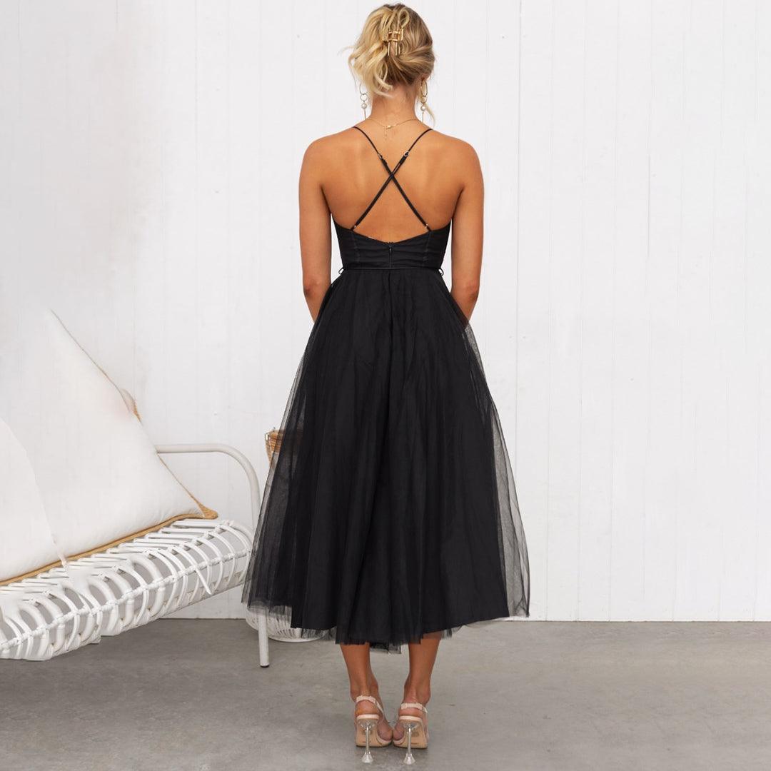 Abendkleid Damen Lang Drapiert | Cocktailkleid Damen Festlich | Festkleid Damen Elegant Tailliert