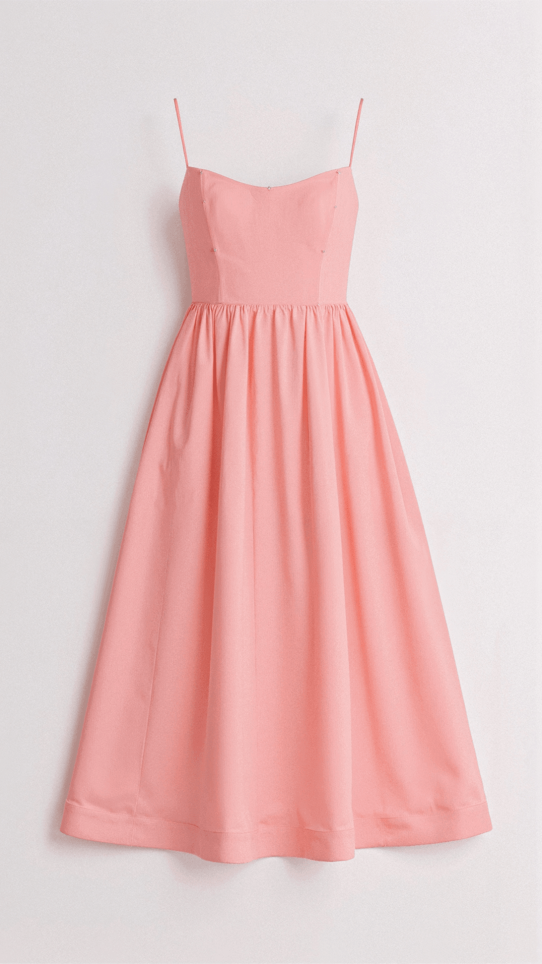 Midikleid Damen Spaghettiträger | Kleid A Linie Damen U-Boot-Ausschnitt | Hochzeitsgast Kleid Damen Gartenparty
