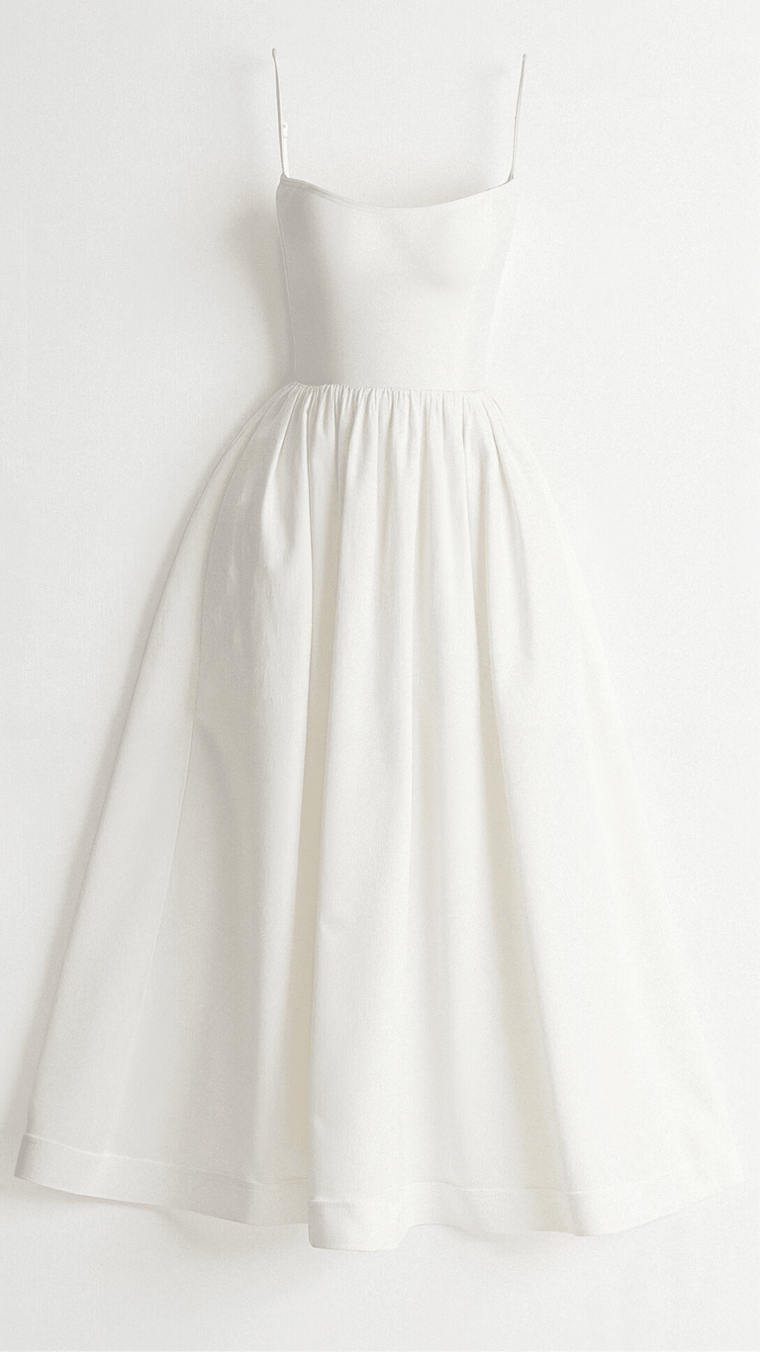 Midikleid Damen Spaghettiträger | Kleid A Linie Damen U-Boot-Ausschnitt | Hochzeitsgast Kleid Damen Gartenparty