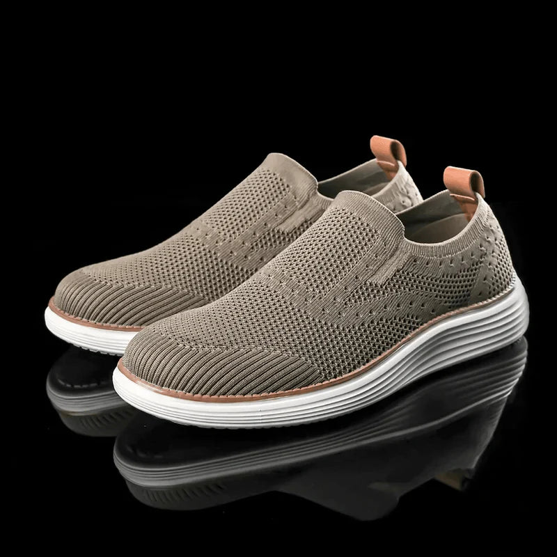 Slip-On Sneaker Herren Sommer | Atmungsaktive Freizeitschuhe Herren | Leichte Herren Schuhe
