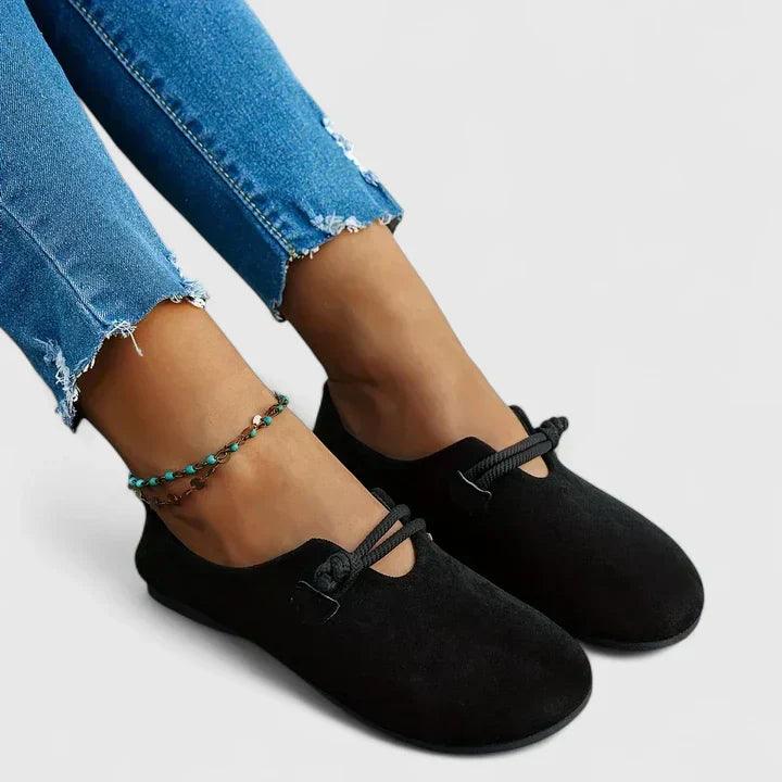 Loafer Damen Wildleder | Slipper Damen Komfort Elegant | Damenschuhe Schlupfschuh Klassisch