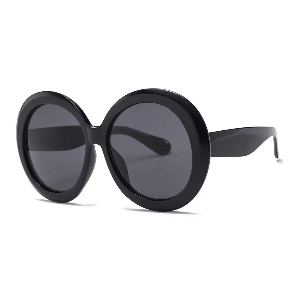 Sonnenbrille Damen Oversized Rund | Farbblock UV400 Schutz | Statement Sonnenbrille Sommer