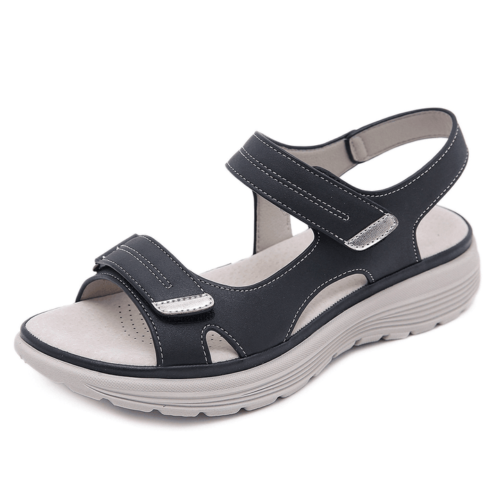 Sandalen Damen Sport | Sandalen Damen Verstellbarer Riemen | Wandersandalen Damen Schwarz Bequem