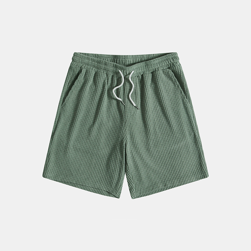 Herren Set Kurzarmhemd Shorts Sommer | Zweiteiler Herren Matching Set Kordelzug | Herrenoutfit Strand Lässig Koordiniert