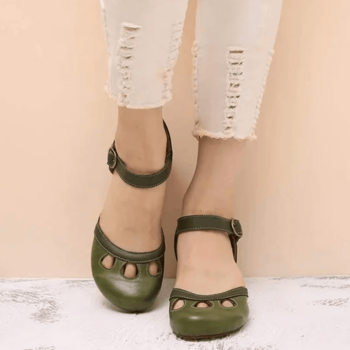 Mary Jane Schuhe Damen Blau | Pumps Damen Blockabsatz Grün | Sommerschuhe Damen Bequem Ergonomisch